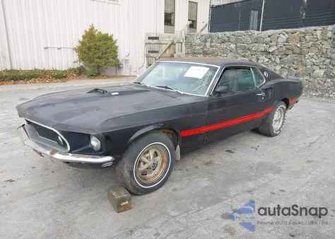 1969 Ford Mustang from USA, damaged, VIN 9T02M113270